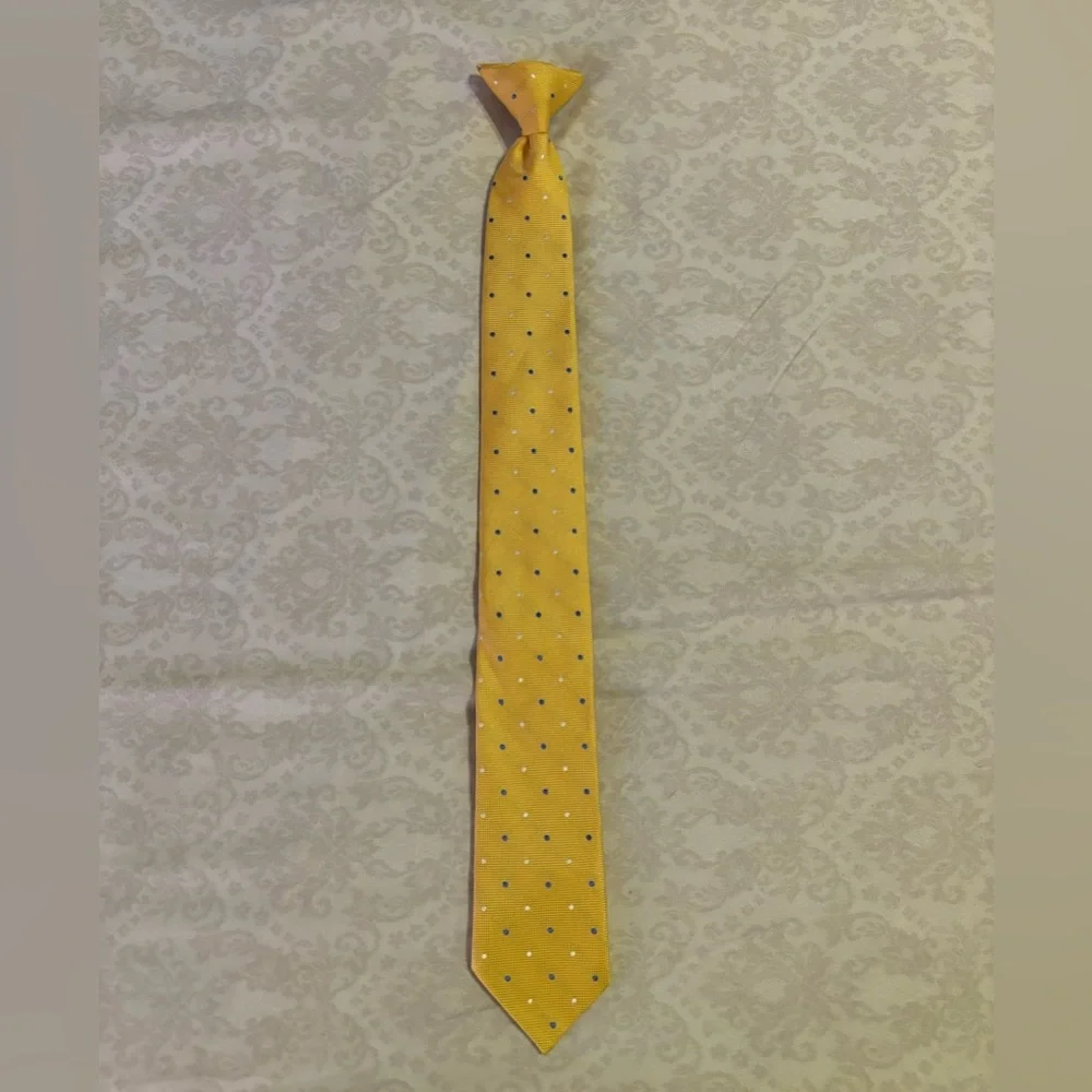Boys SAKS FIFTH Avenue Gold Tie